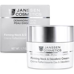 Укрепляющий крем для шеи и декольте Janssen Cosmeceutical Firming Neck & Decollete Cream, 50 ml