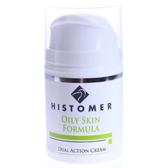 Histomer OILY SKIN Dual Action Cream Крем для жирної шкіри подвійної дії, 50 мл, фото 