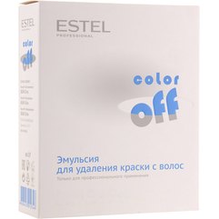 Эмульсия для удаления краски с волос смывка Estel Professional Color Off, 3x120 ml