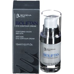 Крем для повік омолоджуючий з Botox-подібними пептидами Biogena Bioliftan Eye Contour Cream, 15 ml, фото 