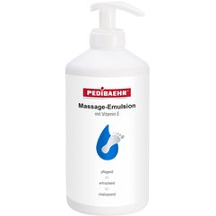Массажная эмульсия с Витамином Е для ног PediBaehr Massage Emulsion, 500 ml