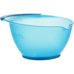 Чаша для окрашивания волос голубая с логотипом Estel Professional