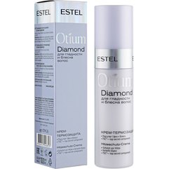 Estel Professional Otium Diamond - Крем-термозахист для гладкості і блиску волосся, 100 мл, фото 