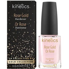 Укрепитель для ногтей с коллоидным золотом Kinetics Rose Gold Hardener, 15 ml