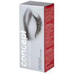 CONCEPT Professionals Profy Touch Color Cream - Крем-фарба для брів і вій - коричнева, 30 мл + 20 мл, фото 