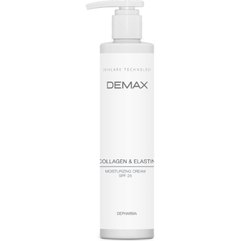 Demax Moisturizing Daytime Cream With Collagen and Elastin SPF25 Зволожуючий денний крем з колагеном і еластином, фото 