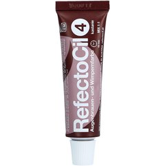 Краска для бровей и ресниц каштановая RefectoСil