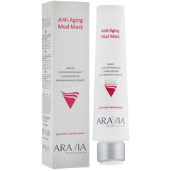 Маска омолаживающая с комплексом минеральных грязей Aravia Professional Anti-Aging Mud Mask, 100 ml