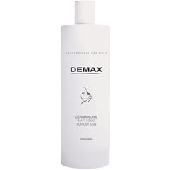 Demax Derma-Norm Matt Tonic Матуючий гель - тонік для жирної та комбінованої шкіри, 500 мл, фото 