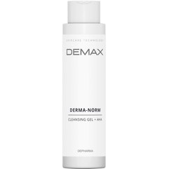 Demax Purifiers and Tonics Derma-Norm Cleansing Gel + AHA гель, для комбінованої шкіри з AHA, фото 