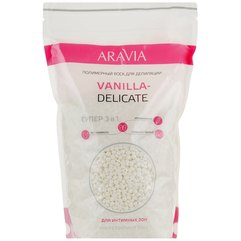 Полимерный воск для депиляции для интимных зон Aravia Professional Vanilla-Delicate, 1000 g