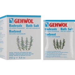 Соль для ванны с розмарином Gehwol Badesalz, 10x25 g