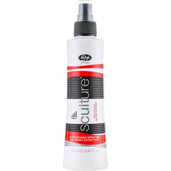 Гель-спрей экстрасильной фиксации Lisap Sculture spray gel extrastrong, 250 ml