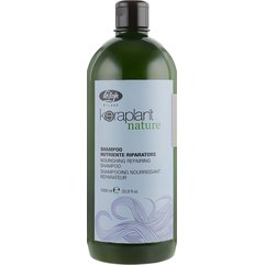 Питательный шампунь для восстановления Lisap Keraplant Nature Nourishing Shampoo, 1000 ml