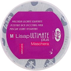 Маска разглаживающая увлажняющая Lisap Ultimate Plus Moisture Rich Smoothing Mask, 250 ml