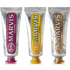 Подарочный набор с зубными пастами из лимитированной коллекции Marvis Wonders of the World Toothpaste Gift Set, 3x25 ml