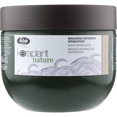 Живильна маска для відновлення волосся Lisap Keraplant Nature Nutri-Repair, 500 ml, фото 