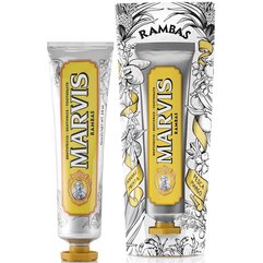 Marvis Marvis Rambas Limited Edition Toothpaste Зубна паста зі смаком стиглого персика, ананаса і манго, 75 мл, фото 