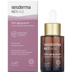 Sesderma Reti-Age Facial Antiaging Serum 3-Retinol System Антивікова сироватка для обличчя, 30 мл, фото 
