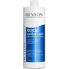 Безсульфатный шампунь антивымывание цвета Revlon Professional Revlonissimo Total Color Care In-Salon Services Sulfate Free Antifading Shampoo, 1000 ml