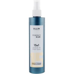 Несмываемый крем-спрей 15 в 1 Ollin Professional Perfect Hair Leave-in Cream Spray, 250 ml