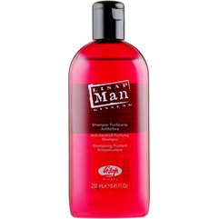 Lisap Man Anti-dandruff purifying shampoo Шампунь проти лупи для чоловіків, 250 мл, фото 