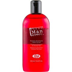 Уплотняющий шампунь для нормальных волос Lisap Man Thickening shampoo for normal hair, 250 ml