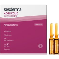 Ампулы с гликолевой кислотой Sesderma Acglicolic 20 Anti-Aging Moisturizing Ampoules, 5x2 ml