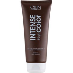 Ollin Professional Intense Color Бальзам для коричневих відтінків волосся, 200 мл, фото 
