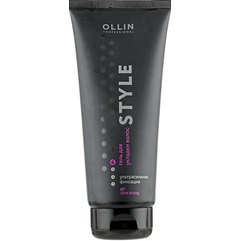 Гель для укладки волос ультрасильной фиксации Ollin Professional Gel Ultra Strong, 200 ml