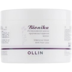 Інтенсивна маска проти випадіння волосся Ollin Professional Bionika Intensive Mask Anti Hair Loss, 200 ml, фото 