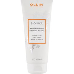 Ollin Professional Bionika Nutrition And Shine Conditioner Кондиціонер живлення і блиск, 200 мл, фото 
