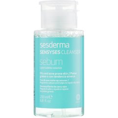 Ліпосомальний лосьйон для зняття макіяжу Sesderma Sensyses Cleanser Sebum, 200 ml, фото 