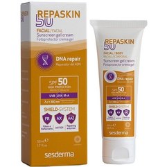 Солнцезащитный крем-гель для лица SPF50 Sesderma Repaskin Facial Sunscreen gel crem, 50 ml