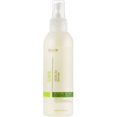 Ollin Professional Care Restore Serum With Flax Seeds Сироватка відновлює з екстрактом насіння льону, 150 мл, фото 