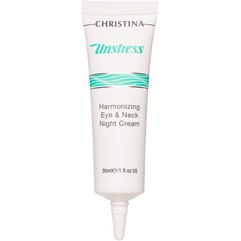 Christina Unstress Harmonizing Eye & Neck Night Cream Нічний крем для шкіри навколо очей і шиї, 30 мл, фото 