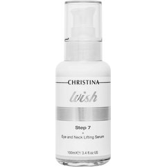 Christina Wish Eyes & Neck Lifting Serum Омолоджуюча сироватка для шкіри повік і шиї, 30 мл, фото 