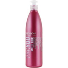 Revlon Professional PRO YOU White Hair Shampoo Шампунь для блондірованних волосся, 350 мл, фото 