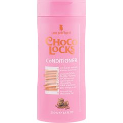 Кондиционер для гладких и блестящих волос с экстрактом какао Lee Stafford Choco Locks Conditioner, 250 ml