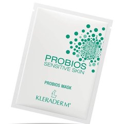 Маска антивікова з біо-ферментними біфідобактеріями Kleraderm Probios mask, фото 