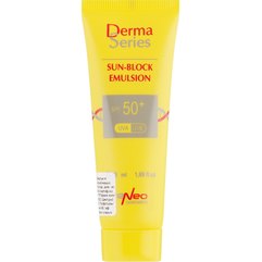 Солнцезащитная эмульсия SPF 50 Derma Series Sun Block Emultion, 50 ml