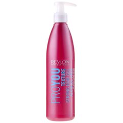 Гель для волос сильной фиксации Revlon Professional Pro You Texture Hair Gel Alcohol Free, 350 ml