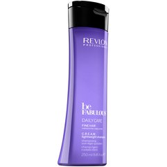 Revlon Professional Be Fabulous Fine C.R.E.A.M. Lightweight Shampoo Легкий шампунь для тонкого волосся, фото 