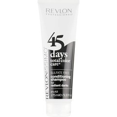 Revlon Professional Revlonissimo 45 Days Radiant Darks 2 in 1 - Шампунь-кондиціонер сяючий темний і чений, 275 мл, фото 