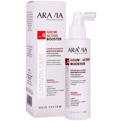 Спрей-активатор для росту волосся зміцнюючий і тонізуючий Aravia Professional Grow Active Booster, 150 ml, фото 