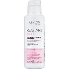 Безсульфатний шампунь для фарбованого волосся Revlon Professional Restart Color Gentle Cleanser Shampoo, фото 
