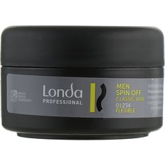 Londa Professional Men Wax Spin Off Класичний віск для волосся нормальної фіксації, 75 мл, фото 