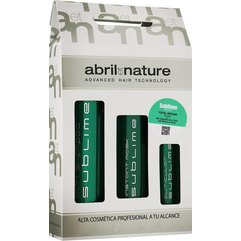 Abril Et Nature Sublime Kit (Shampoo + Mask + Serum) Набір відновлюють коштів для волосся (шампунь + маска + сироватка), 250мл + 200мл + 100мл, фото 