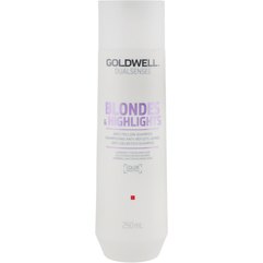 Goldwell Blondes and Highlights Shampoo Шампунь для освітленого та мелірованого волосся, 250 мл, фото 