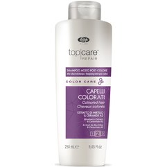 Lisap After Colour Acid Shampoo Шампунь - стабілізатор кольору для фарбованого волосся, фото 